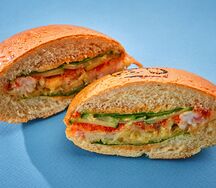 Ufo-бургер с креветками