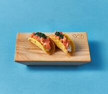 Тако с лососем