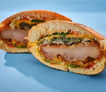 Ufo-бургер с курицей