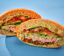 Ufo-бургер с крабом