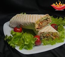Шаурма классическая с курицей острая