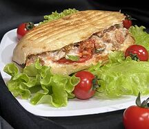 Шаурма в пите с курицей