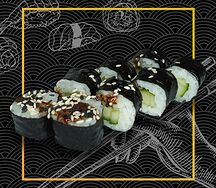 Ролл маки огурец