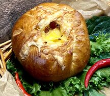 Киш с курицей
