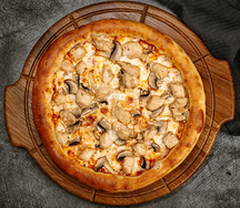 Курица и грибы