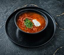 Борщ с говядиной