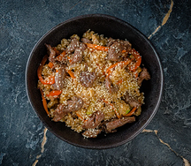 Рис с говядиной