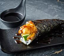 Хэнд-ролл с креветкой