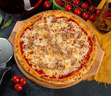 Пицца с тунцом