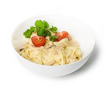Сливочная паста с курицей