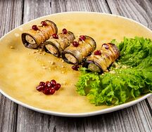 Баклажаны с грецкими орехами