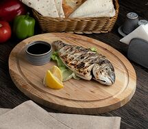 Дорадо на мангале