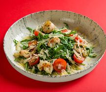 Руккола с креветками