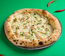 Пицца Лосось и Спаржа