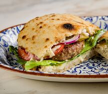 Сицилийский бургер с премиальной говядиной