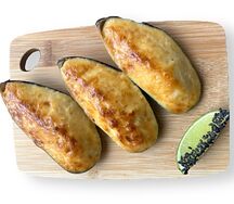 Запечённые мидии под сливочным соусом