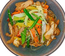 Фунчоза с курицей