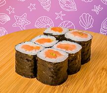 Ролл Маки с копченым лососем