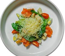 Цезарь с лососем