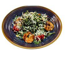 Салат с рукколой и креветкой