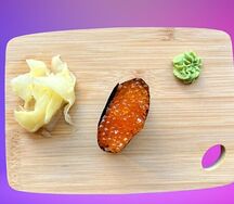 Гункан красная икра