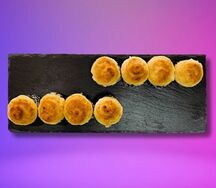 Запеченный с диким лососем