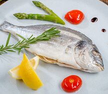 Дорадо отварная