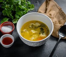 Кюрза с бараниной отварная