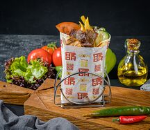 Шаурма в пите с ягненком