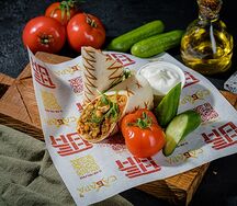 Кесадилья с курицей