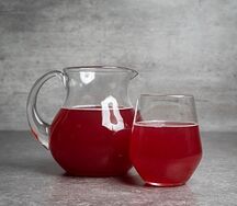 Домашний клюквенный морс