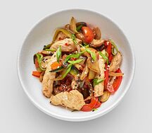 Курица с овощами