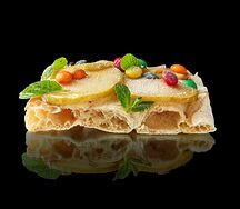 Сладкая с печеными яблоками и кленовым сиропом