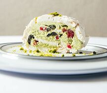 Меренговый рулет