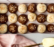 Сет из 18 профитролей с кремом из маскарпоне и ликёром Irish Cream
