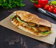 Шаурма в лепёшке