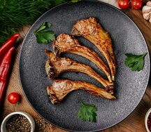 Шашлык из бараньей корейки