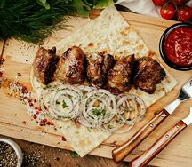 Шашлык из бараньей мякоти