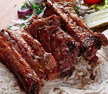 Шашлык из свиных ребер