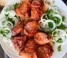 Шашлык из куриного филе