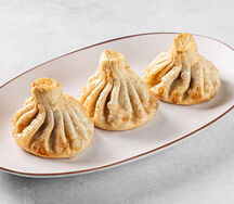 Хинкали из баранины, жареные 3 шт