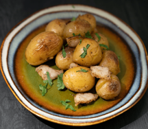 Картофель на гриле