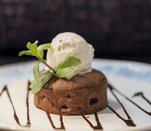 Шоколадный фондан