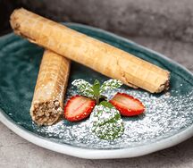 Трубочка со сгущенкой