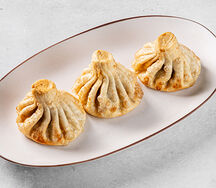 Хинкали со свининой, жареные 3 шт