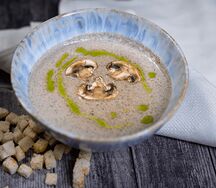 Грибной крем-суп