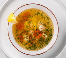 Уха из лосося