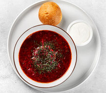 Борщ из говядины