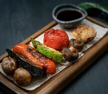 Овощи на мангале