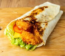 Ролл с креветками